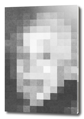 Pixel of Albert Einstein