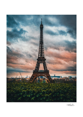 Eiffel Tower From Trocadero Viewpoint, Paris