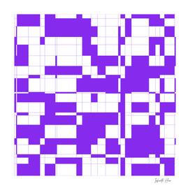Neon Purple Crossword Puzzle | Beautiful Interior Design