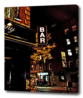 bar sign east village