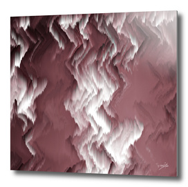 marsala and white abstract
