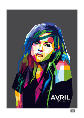Avril Lavigne in Pop Art Portrait