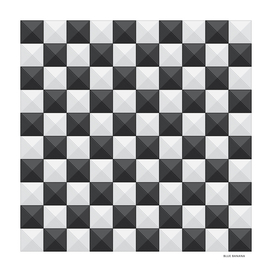 Black and White Checkered Squares