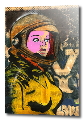 Astronaut | Graffiti  | Pop art | Street-art aesthetics