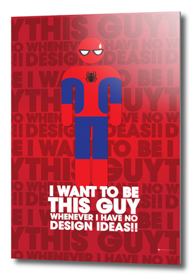 I Want to Be Spider Man Whenever I have no design idea