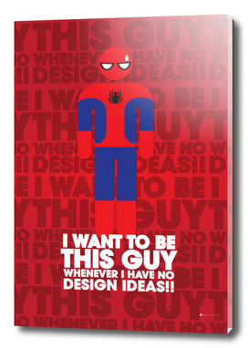 I Want to Be Spider Man Whenever I have no design idea