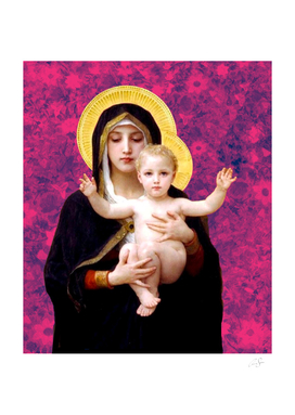 Madonna and Child, after Bouguereau | Retro | Vintage