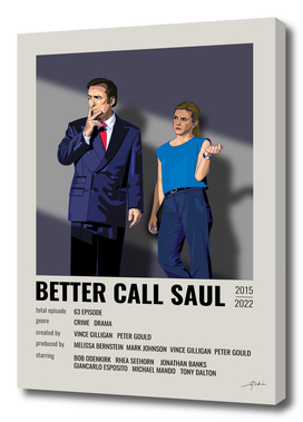 Better Call Saul Polaroid poster