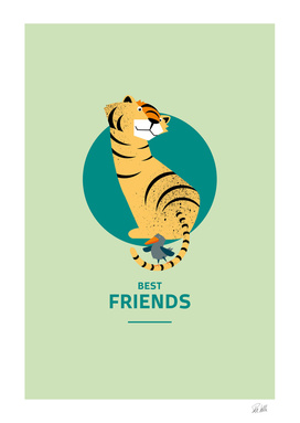 Best Friends – Tiger and Bird