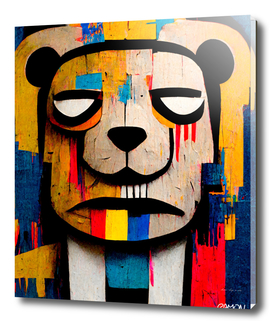 Abstract Art bear