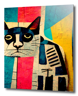 Abstract Art Cat