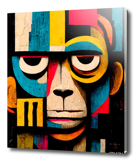 Abstract Art Monkey