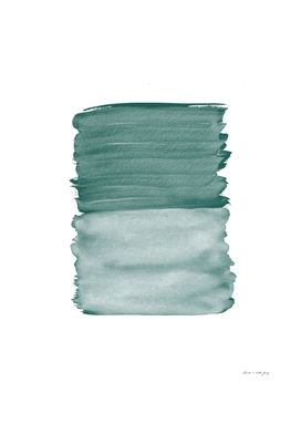 Forest Green Abstract Minimalism #1 #minimal #ink #decor