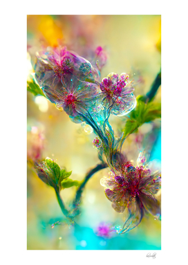 Glass flowers iv