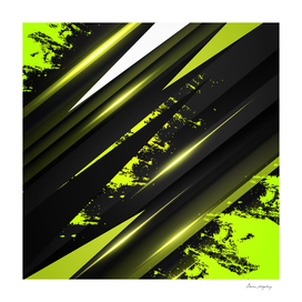 Shiny green abstract background with grunge style