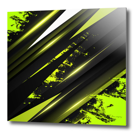 Shiny green abstract background with grunge style