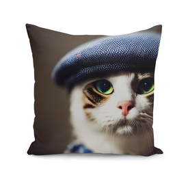 Charlie - Cat with a French beret #6