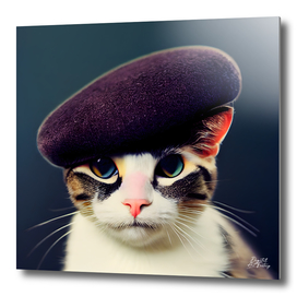 Jax - Cat with a French beret #3