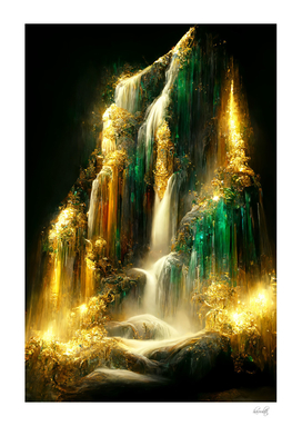 sparkle waterfall