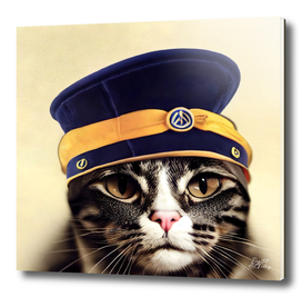 General Tucker - Cat with a sailor beret #1
