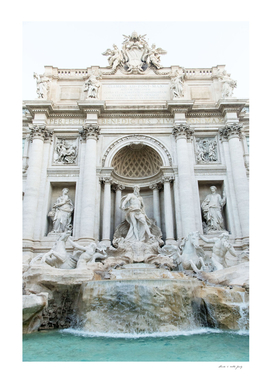 Trevi Fountain in Rome #1 #travel #wall #art