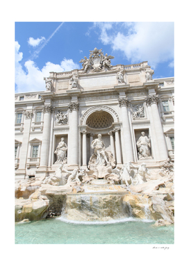 Trevi Fountain in Rome #2 #travel #wall #art