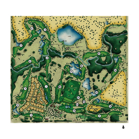 green golf course pattern
