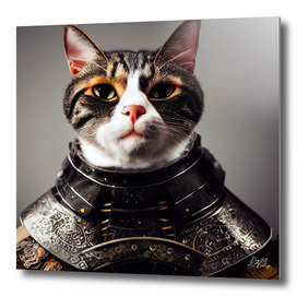 Maverick - Cat wearing an armor #17