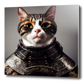 Maverick - Cat wearing an armor #17