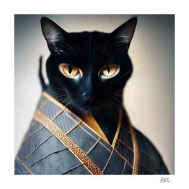Cat wearing an armor #13