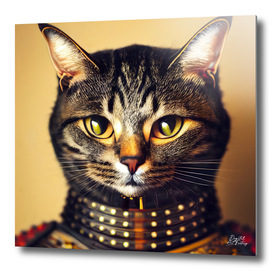 Asra - Cat wearing an armor #11