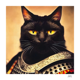 Chausiku - Cat wearing an armor #9