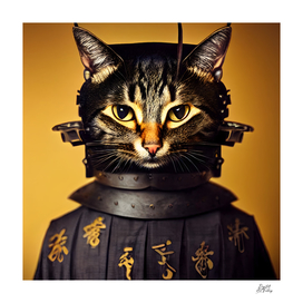 Cat wearing an armor #5