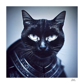 Twyla - Cat wearing an armor #2