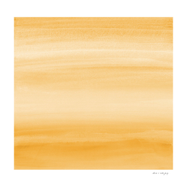 Touching Warm Yellow Watercolor Abstract #1 #painting #decor