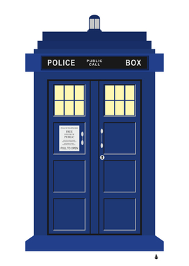 vectors tardis doctor who time travel