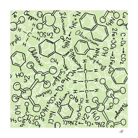 multicolored chemical bond illustration Chemistry
