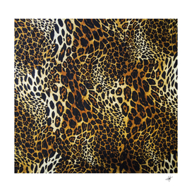 wool leopard skin fur wallpaper
