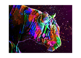 Colored Tiger I