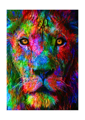 Colored Lion II