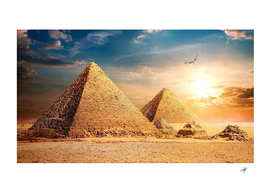 pyramid history sky landmark monument tourist attract
