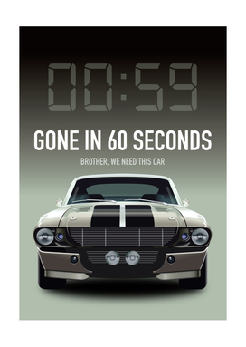 Gone in 60 Seconds - Alternative Movie Poster
