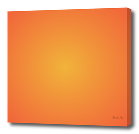 Outrageous Orange Radial Gradient #1 | Beautiful Gradients