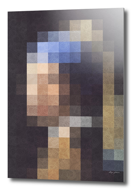 Pixel of Girl With a Pearl Earring