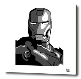 iron man silhouette marvel