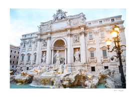 Trevi Fountain in Rome #3 #travel #wall #art