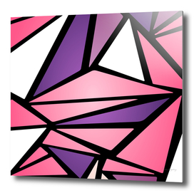 Purple background image with Abstract and polygonal shapes