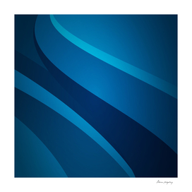 Abstract blue wavy pattern abstract background image