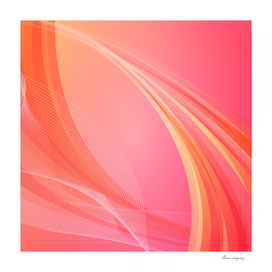 Pink wavy shapes abstract background image
