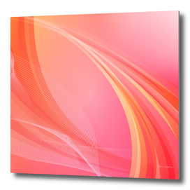 Pink wavy shapes abstract background image